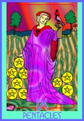 Nine of Pentacles